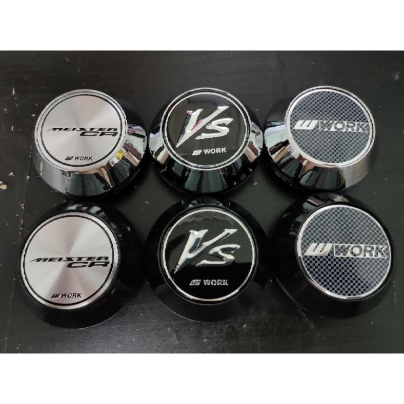 🇲🇾💥1 Pcs💥New Arrival💥Work Racing Center Rim Cap💥60mm/64mm/65mm/68mm ...