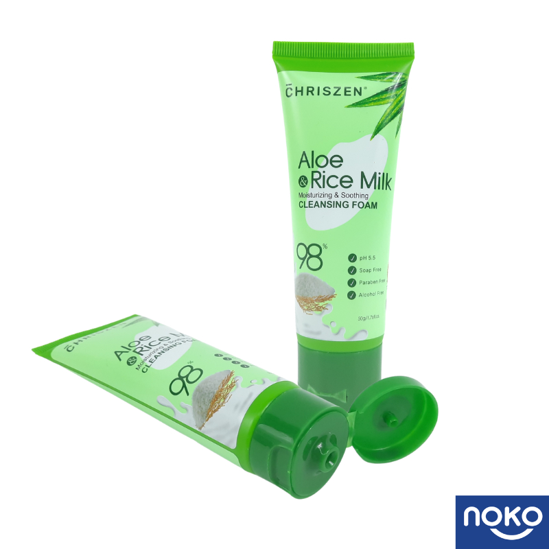 Chriszen Aloe Vera 98 & Rice Milk Cleansing Foam (50g) Shopee Malaysia