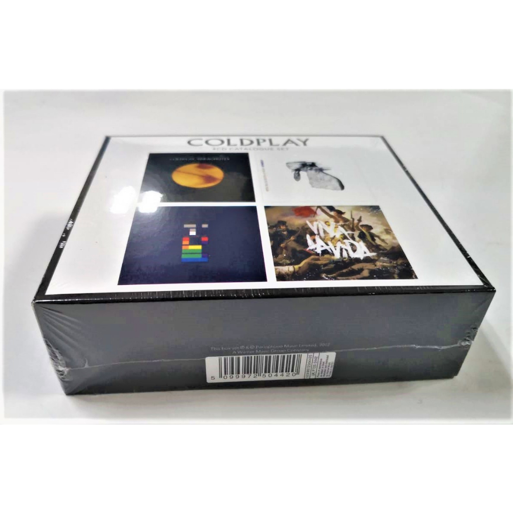 Coldplay - 4 CD Album Catalogue Set ( Imported 4 CD ) | Shopee Malaysia