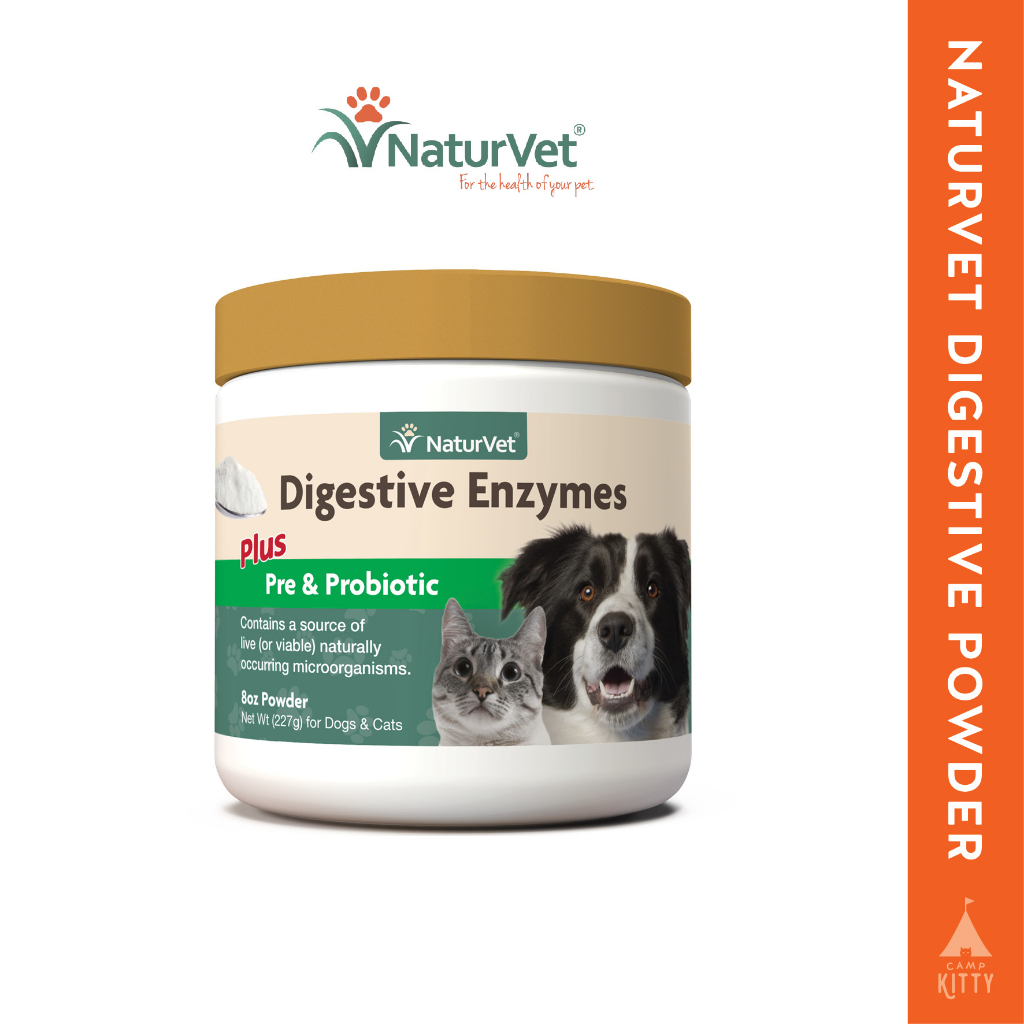 NaturVet Digestive Enzymes Pre & Probiotic, 113g Shopee Malaysia