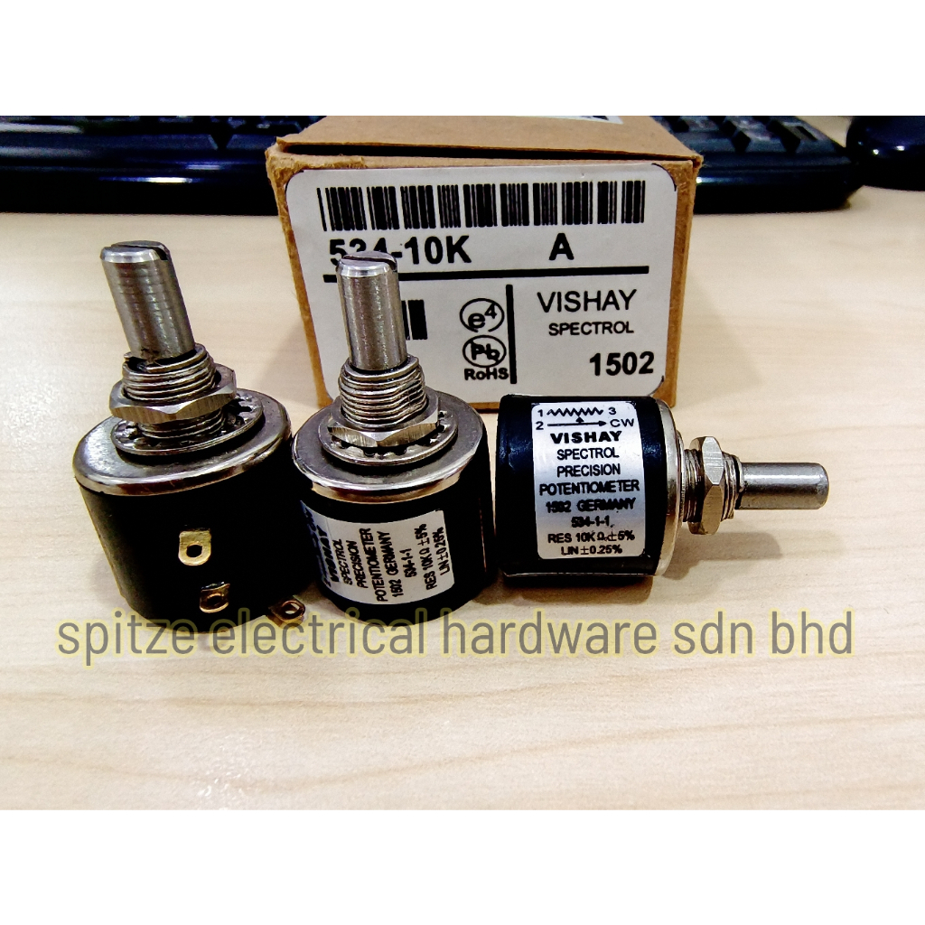 Vishay Spectrol Precision Potentiometer 534-1-1 Ohm ±5% | Shopee Malaysia