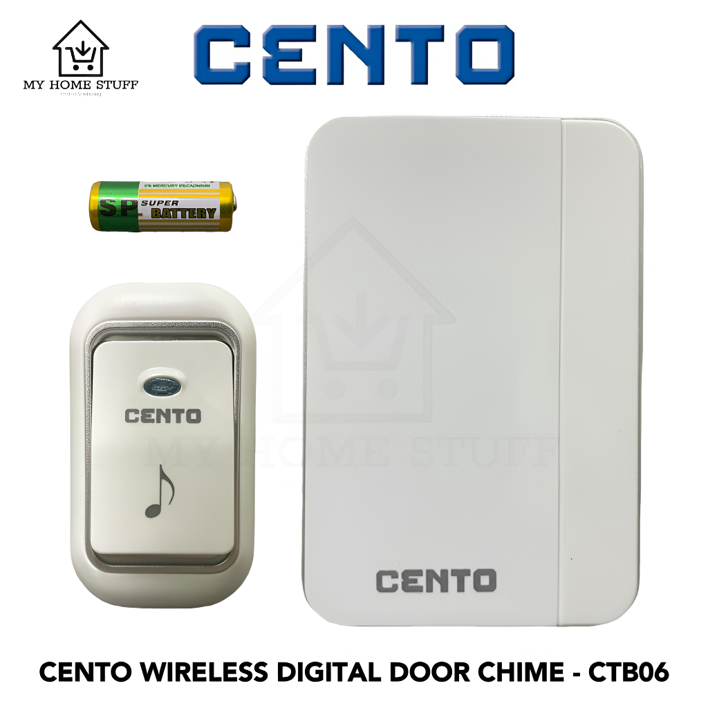 CENTO WIRELESS DIGITAL DOOR CHIME WITH SINGLE & DUAL CTB06 & CTB0606
