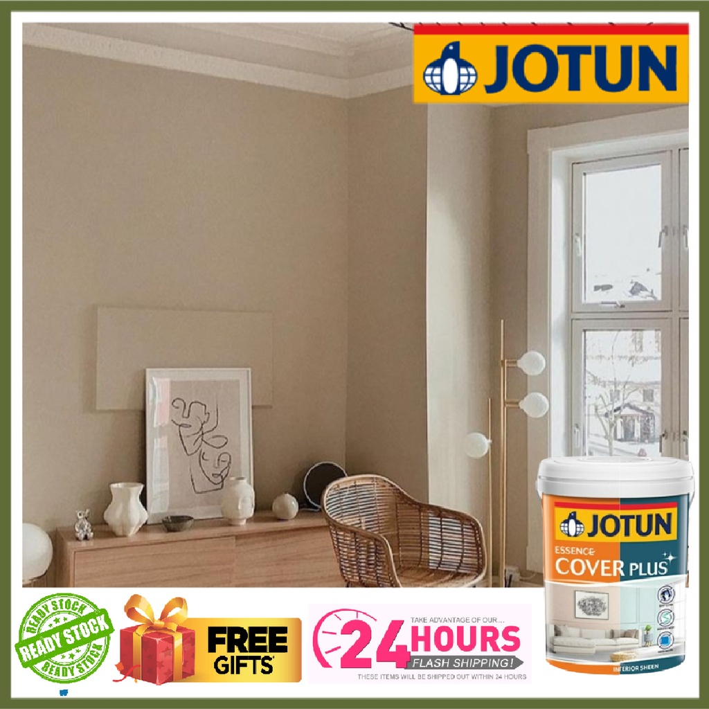 JOTUN 15L 1359 MACCHIATO ESSENCE COVER PLUS SHEEN & MATT/INTERIOR WALL
