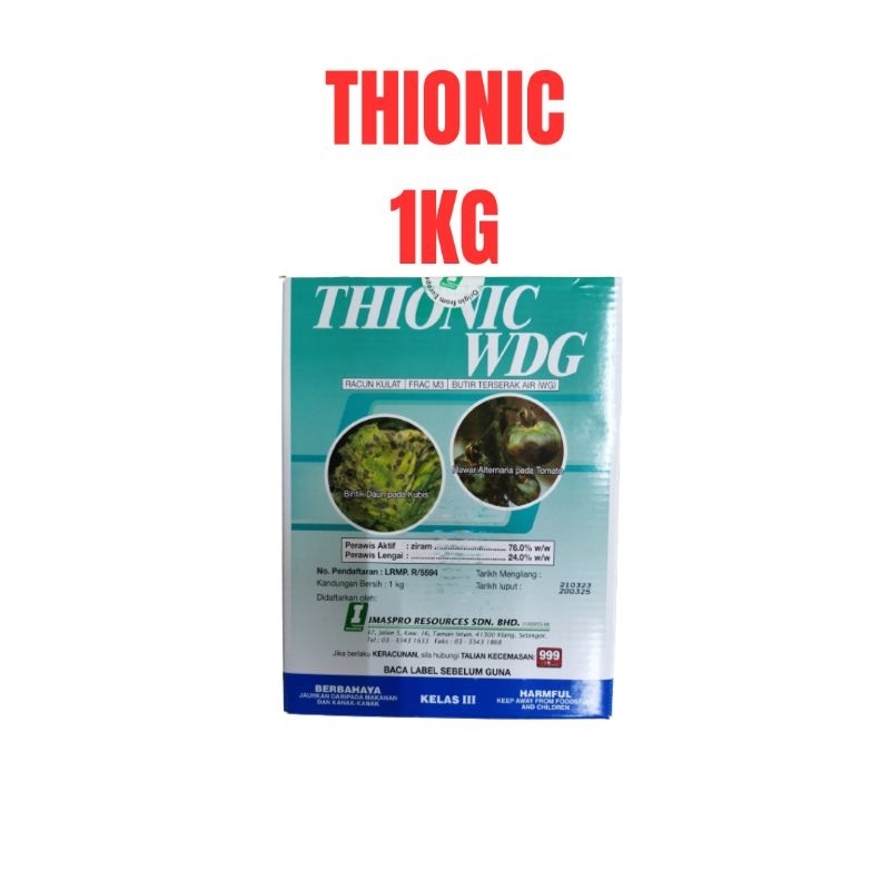 THIONIC WDG 1KG RACUN KULAT ANTRAKNOS BINTIK DAUN HAWAR DAUN DURIAN ...