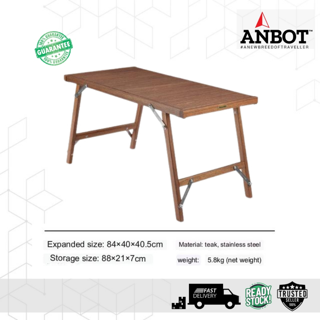 Naturehike NH20JJ037 Wood Combination Table Shopee Malaysia