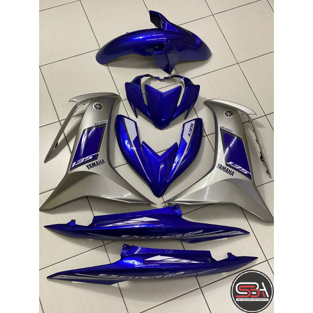 Motorcycle Coverset Bodyset Lc135 Lc V8 Exciter Gp Dpbmc S3 Extgp 2015