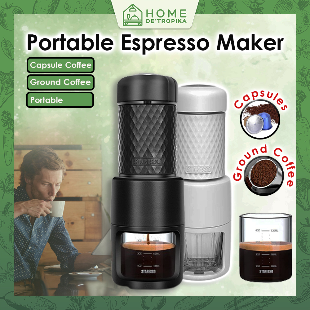 STARESSO SP200 Portable Espresso Maker Portable Coffee Machine Staresso
