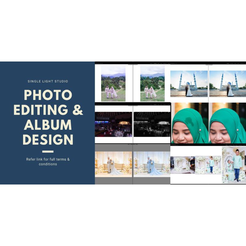 Photo Editing & Album Design Shopee Malaysia