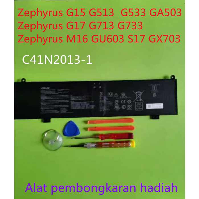 ASUS C41N2013 C41N20131Battery ROG Zephyrus G15 G513 G513QR G533 GA503