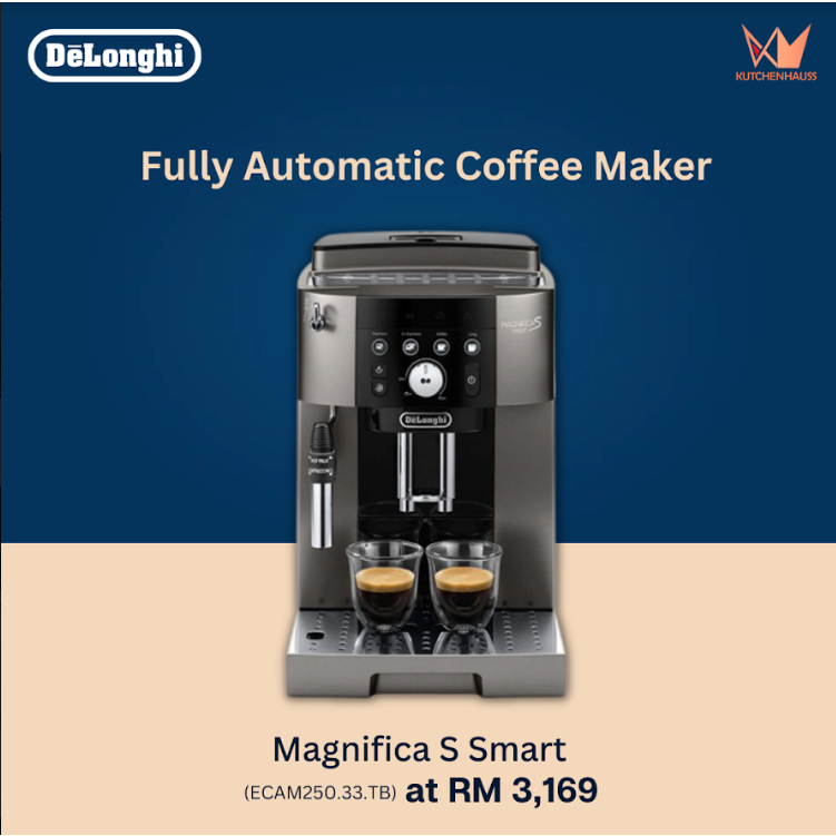 Delonghi Coffee Maker ECAM250.33.TB Magnifica S Smart / Mesin Kopi