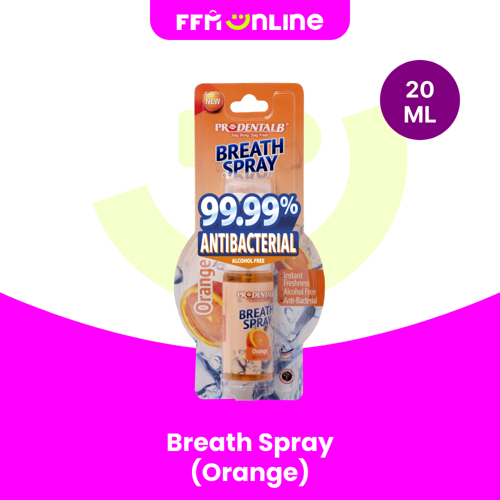 ProdentalB Breath Spray Orange (20ml) Shopee Malaysia