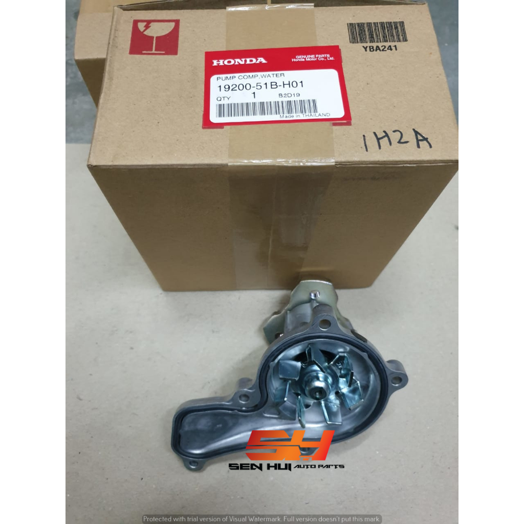 Honda HRV 1920051BH01 WATER PUMP w/gasket Genuine Parts Shopee Malaysia