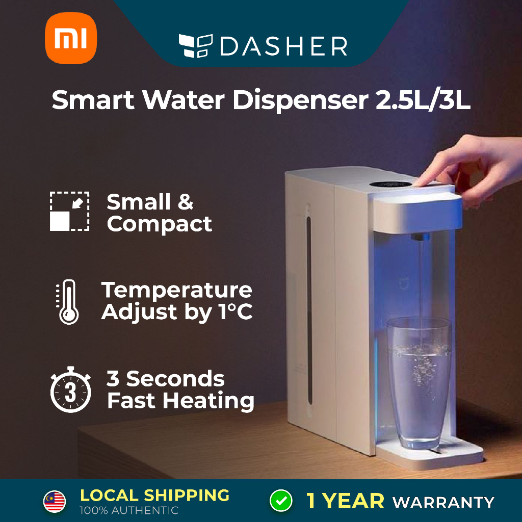 Xiaomi Mijia Smart Hot & Cold Instant Water Dispenser 3L | C1 2.5L ...