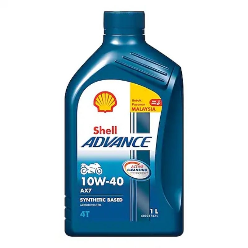 Shell Advance AX7 4T 10W-40.*100% ORIGINAL* *Sarawak* | Shopee Malaysia