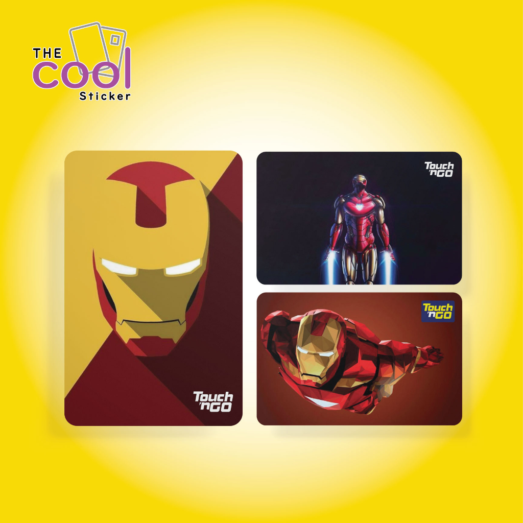 IRON MAN Touch n Go Card Sticker Cover | Shopee Malaysia
