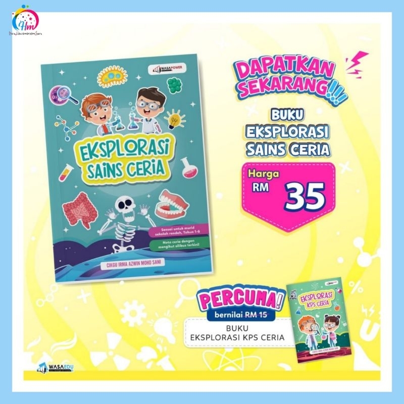 Buku Eksplorasi Sains Ceria | Buku Nota Sains Sekolah Rendah | Buku ...