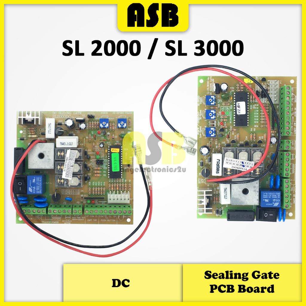 (1pc) Sealing Gate PCB Board ( DC ) ( SL 2000 / SL 3000 ) | Shopee Malaysia