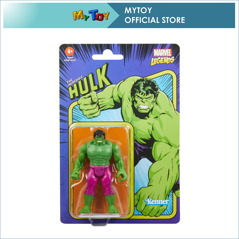Hasbro Marvel Legends 3.75 Inch The Incredible Hulk Retro Collection ...