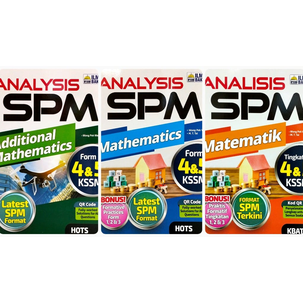 ANALYSIS SPM 2023 MATEMATIK & ADDITIONAL MATHEMATICS [ILMU BAKTI ...