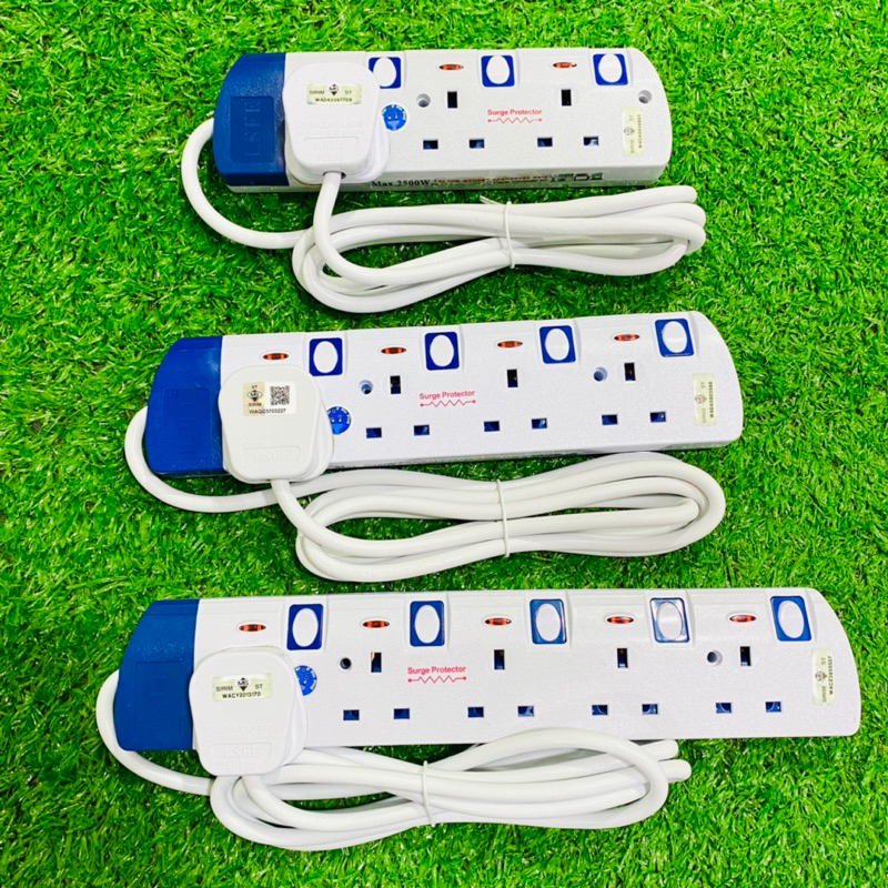 LSFE PLUG EXTENSION TRAILING SOCKET (3G/4G/5G) (2M) (SIRIM) (FULL ...