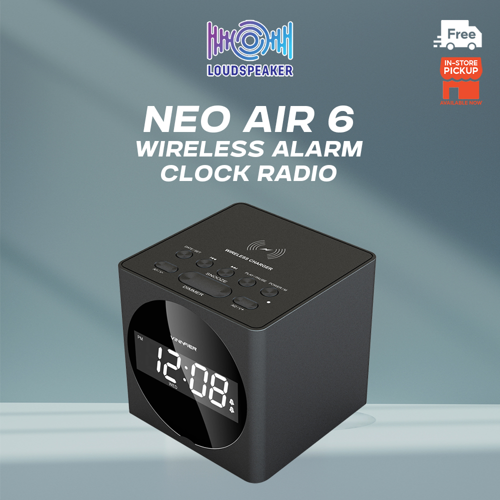 Vinnfier Neo Air 6 Wireless Charging Bluetooth Speaker Shopee Malaysia