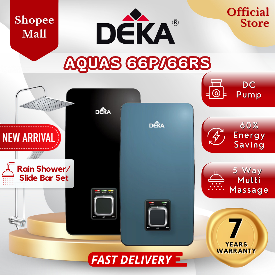 DEKA Aquas 66P / Aquas 66RS DC Inverter Pump Instant Heat Water Heater ...