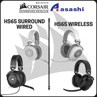 Corsair HS65 Wireless Gaming Headset White V2