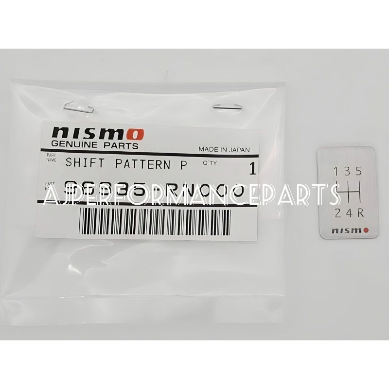 NISMO SHIFT PATTERN 5 SPEED ORIGINAL JAPAN Shopee Malaysia