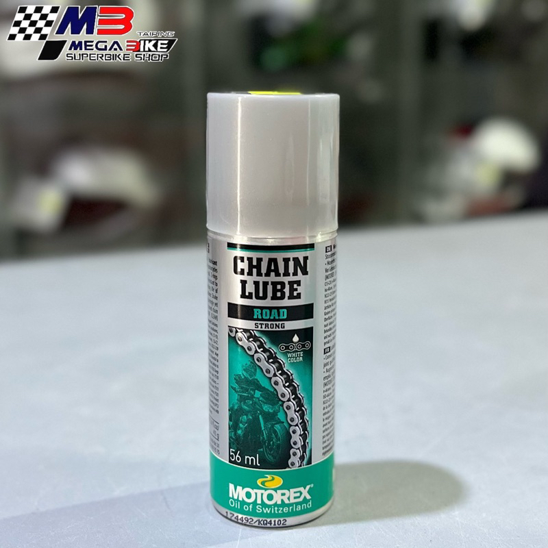MOTOREX CHAIN LUBE ROAD STRONG 56ML MADE IN SWITZERLAND Shopee Malaysia