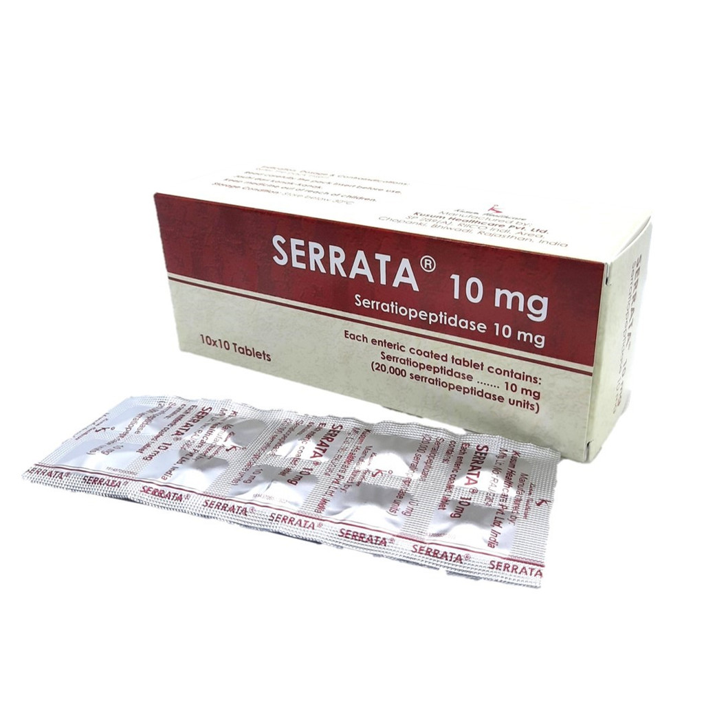 SERRATA tablets 10mg | Shopee Malaysia