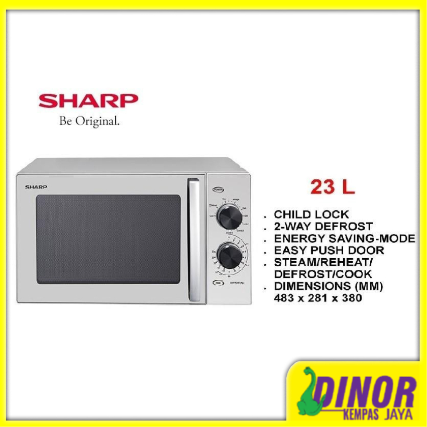 Sharp 23L Microwave Oven with Grill R639ES Shopee Malaysia