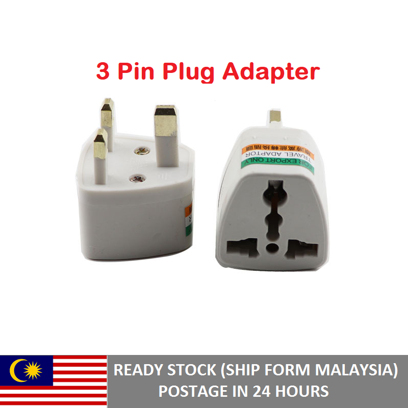 3Pin Travel Adapter Universal Plug Multi Way Universal Socket