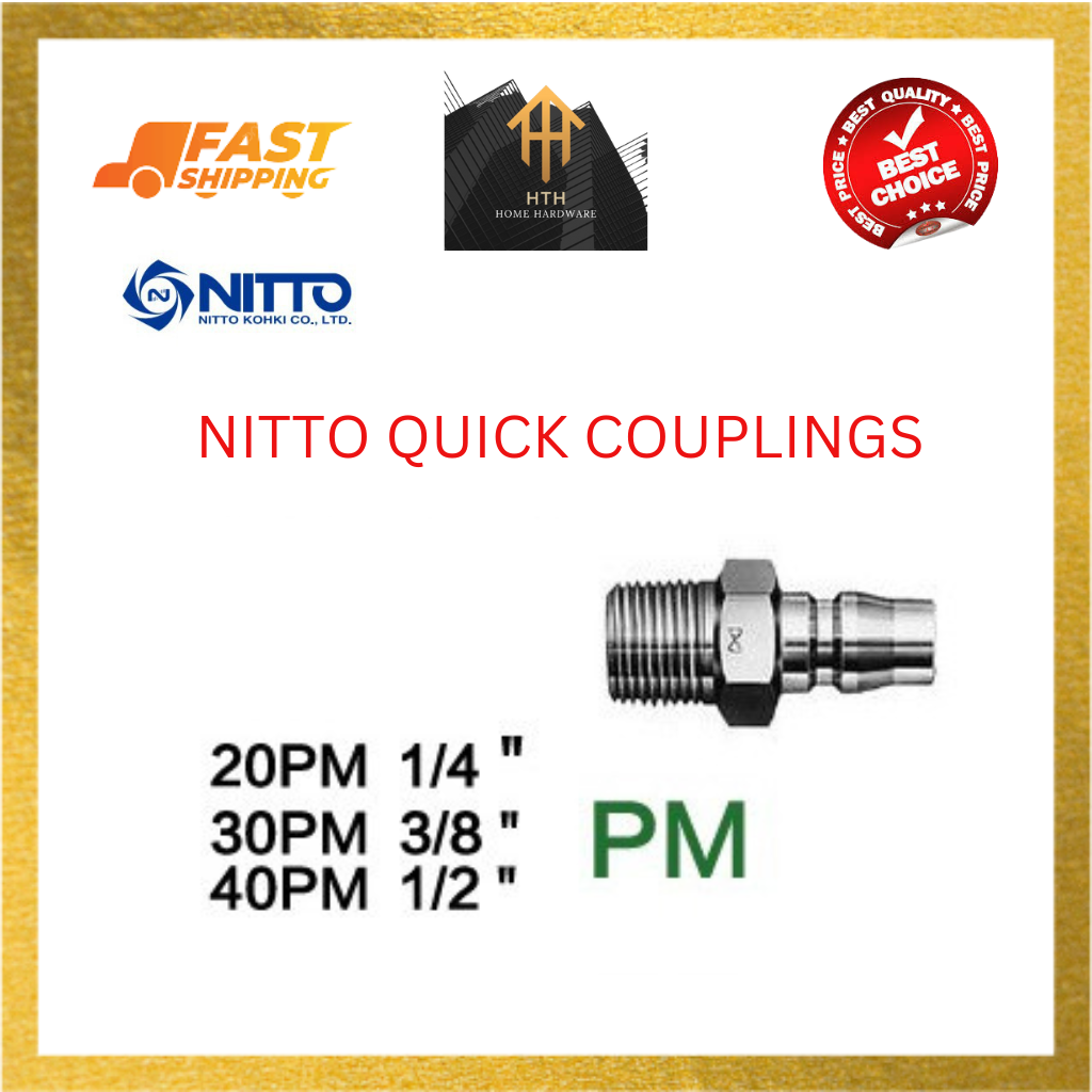 Original Nitto Kohki Hi Cupla Air Coupling Nitto Air Coupler