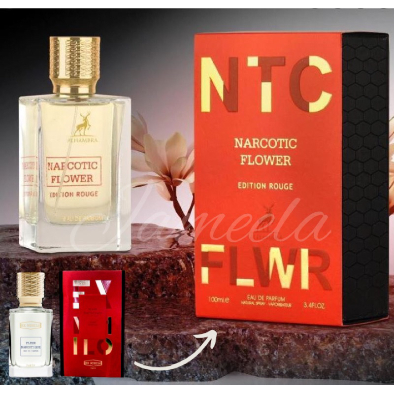 NTC NARCOTIC FLOWER Rouge Edition - Maison Alhambra (fleur narcotic ...