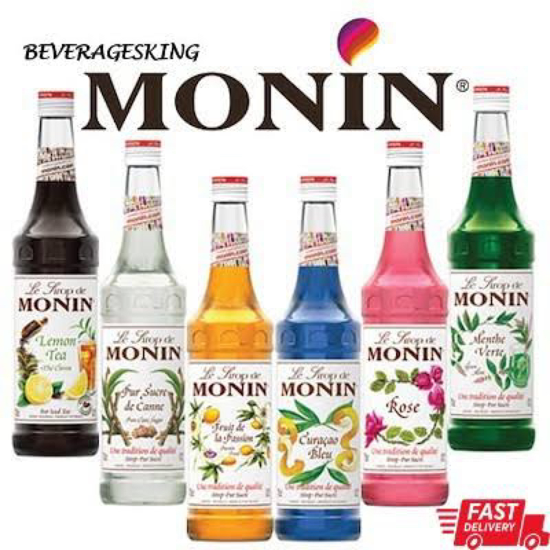 Monin Syrups For Mocktails and Cocktails Shopee Malaysia