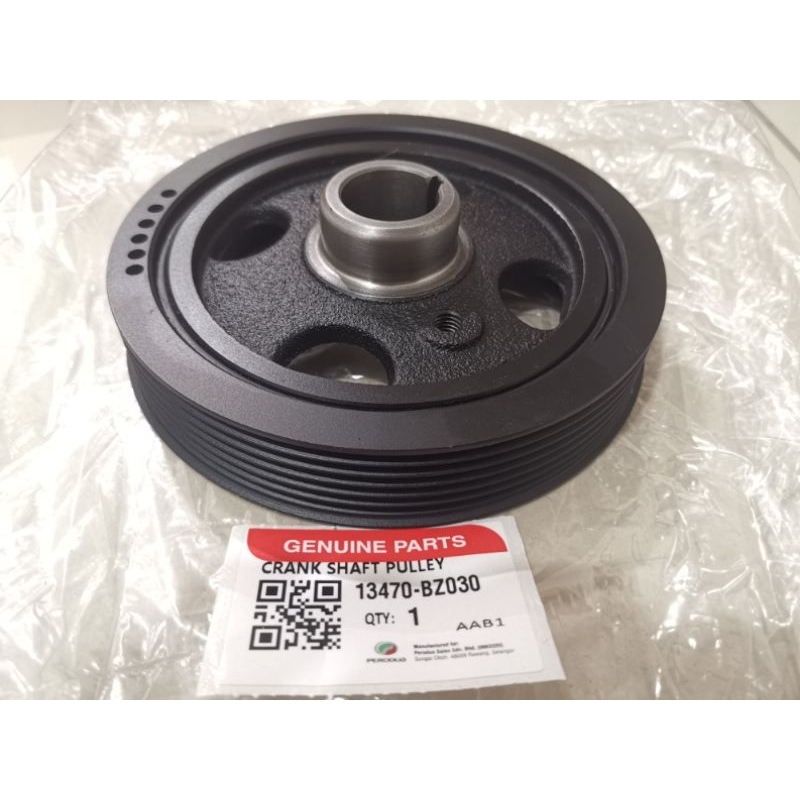 ORIGINAL PERODUA ALZA,MYVI LAGI BEST,AVANZA 1.5 CRANK SHAFT PULLEY W/RUBBER Shopee Malaysia