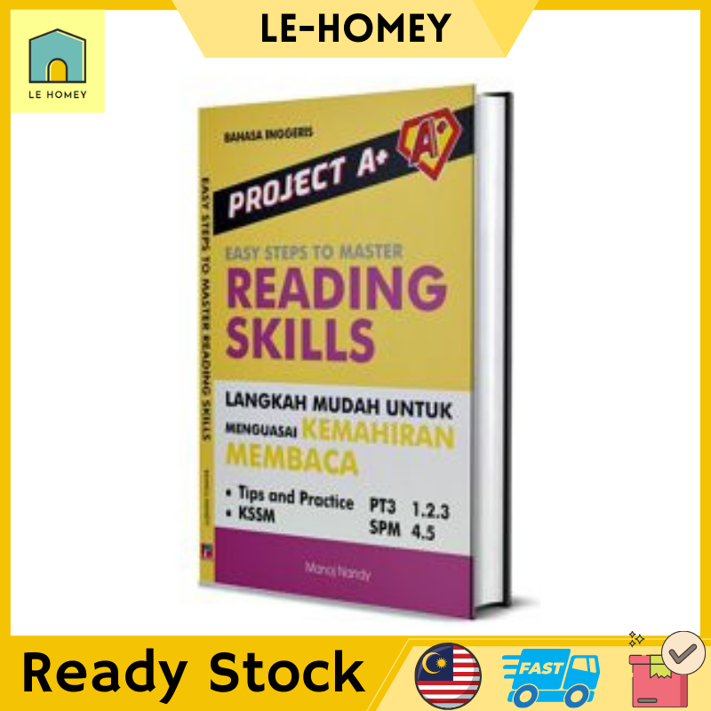 PT3 & SPM Project A+ : Easy Steps To Master Reading Skills (Langkah ...