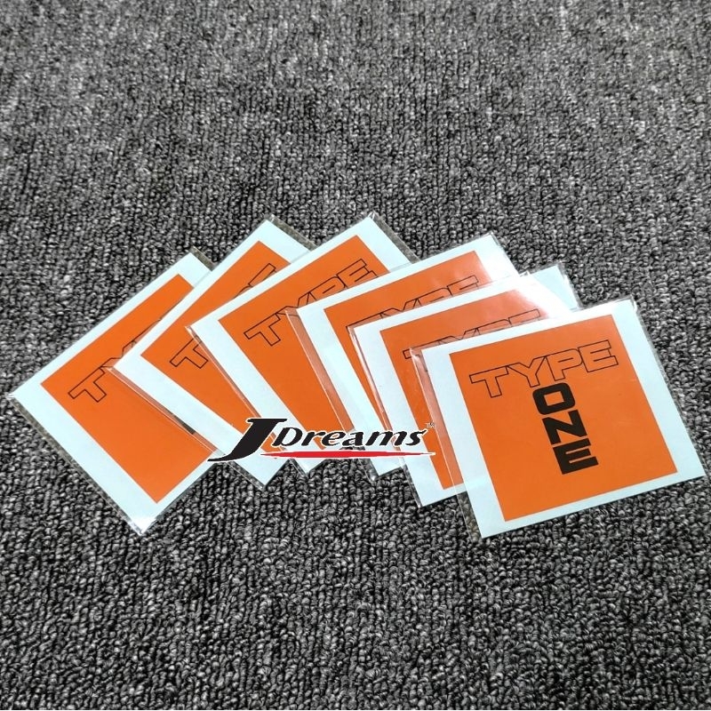 Spoon TYPE ONE Mark Sticker for Universal Fitting ALL-90000-T01 ...