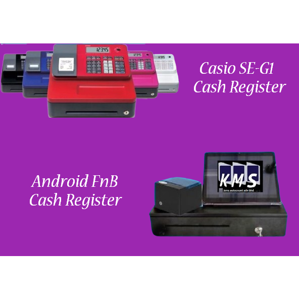 Casio Cashier Machine Cash Register (Free Setting) SEG1 / SEG1