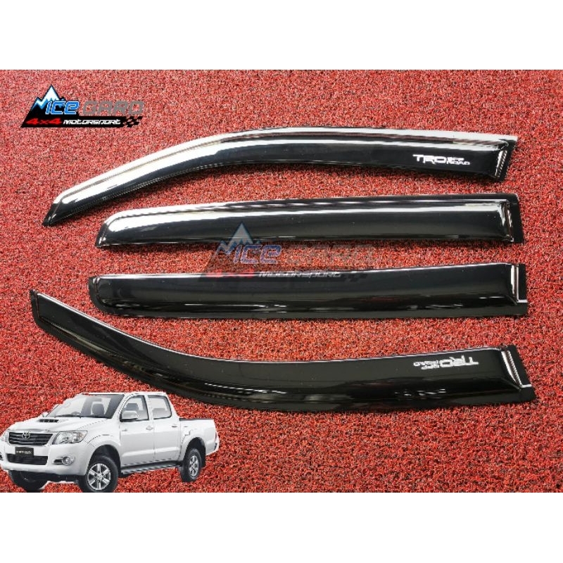 TOYOTA HILUX VIGO DOOR VISOR INJECTION TYPE | Shopee Malaysia