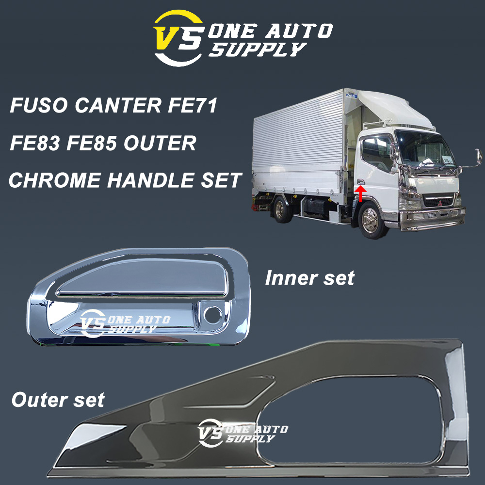 Fuso Canter Fe Fe Fe Outer N Inner Chrome Handle Set Shopee