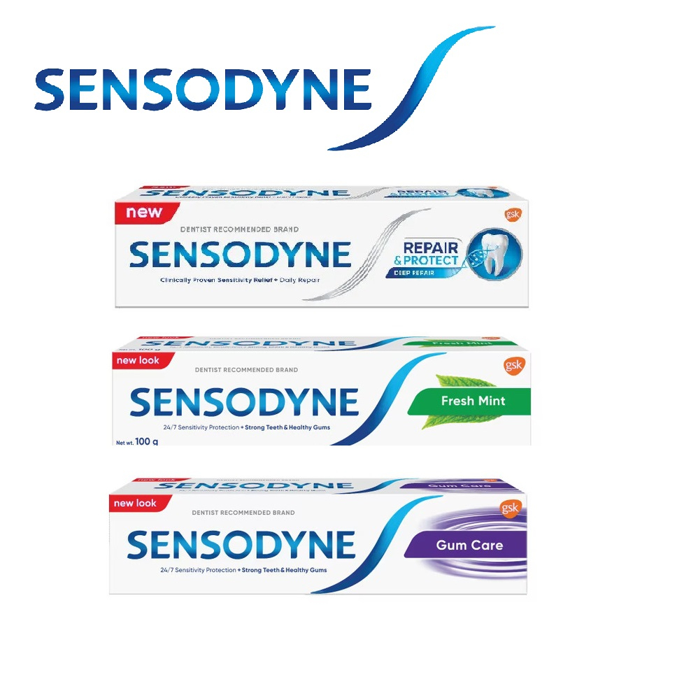 Sensodyne ToothPaste 100g (3 Variants) | Shopee Malaysia