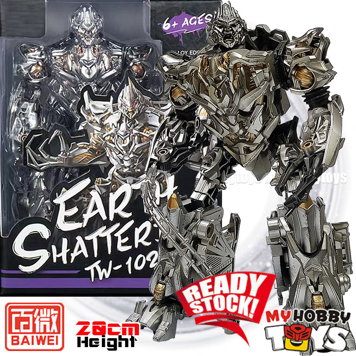 BAIWEI Transformable Robot - TW1023 Earth Shattering ( KO & modify ...