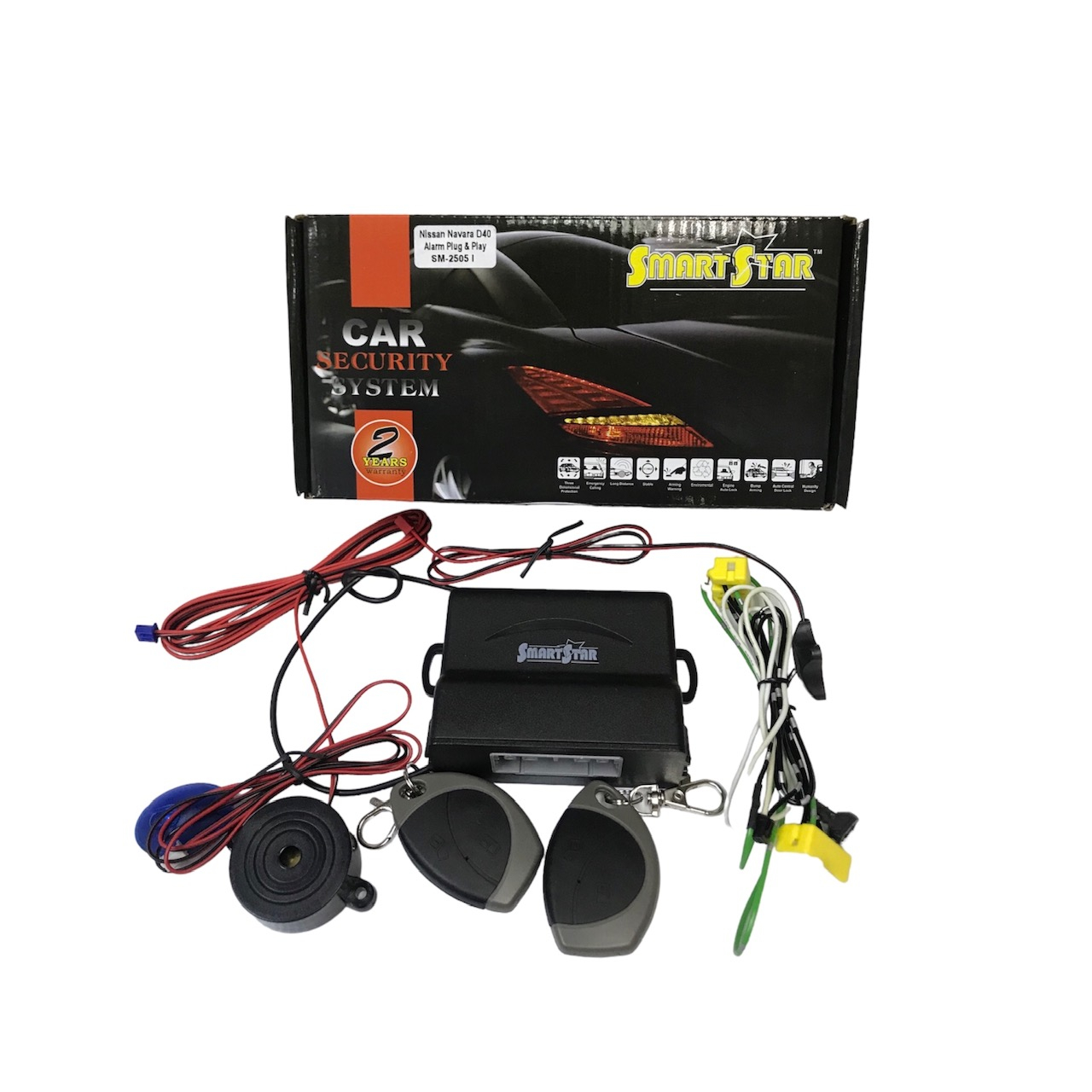 Nissan Navara D40 plug & Play Car Alarm Shopee Malaysia