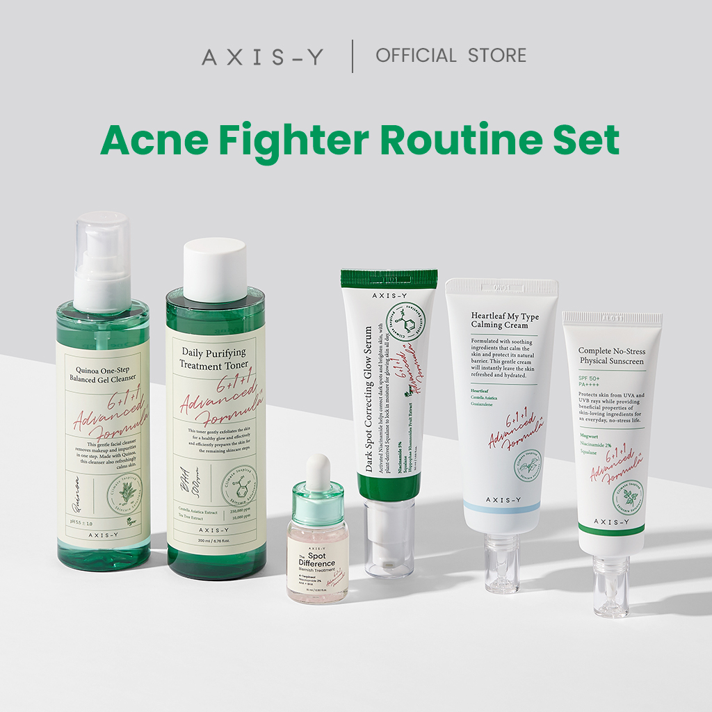 [AXIS-Y OFFICIAL] Acne Fighter Routine Set | Shopee Malaysia