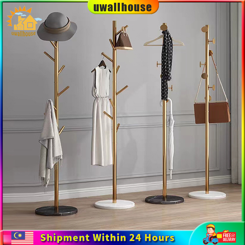 Clothes Hanger Floor Coat Hanger Bedroom Storage Rack Luxury Clothes