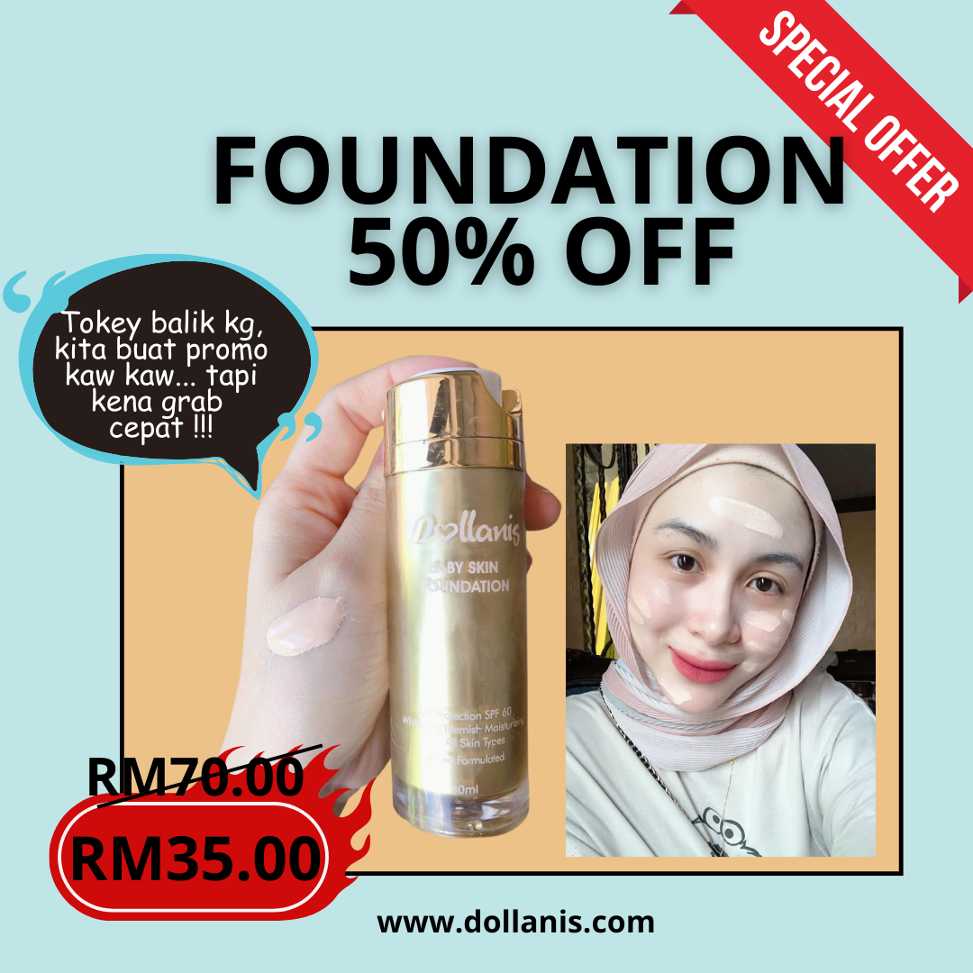 FOUNDATION 30ML (50 OFF) Shopee Malaysia