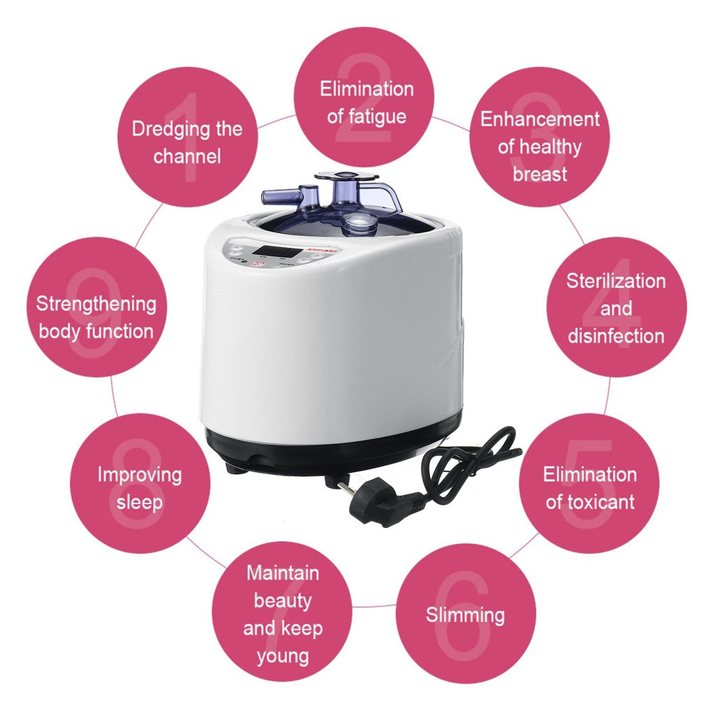 Steam Sauna,Sauna Steam Generator,Body Relaxation,3 Liters,with