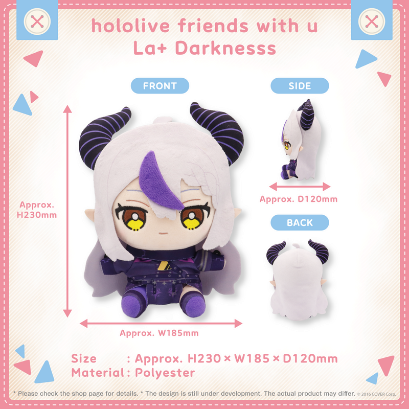 Hololive Friends With U Limited Plush Vol.2 - Original Japan Stock