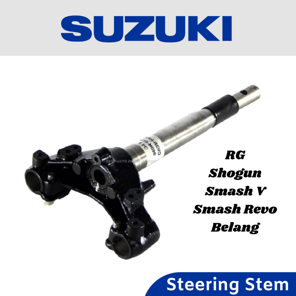 SUZUKI RG Shogun SmashV SmashRevo Belang Steering Stem Motorcycle